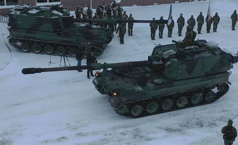 Due to frost and snowfall at the training camp of the Estonian reserve soldiers there were problems with uniforms
