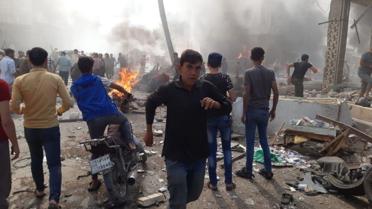 Мощный взрыв прогремел в сирийском городе Рас аль-Айн