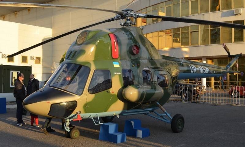 «Síntoma del motor» разрабатывает корабельный вертолёт для украинских корветов