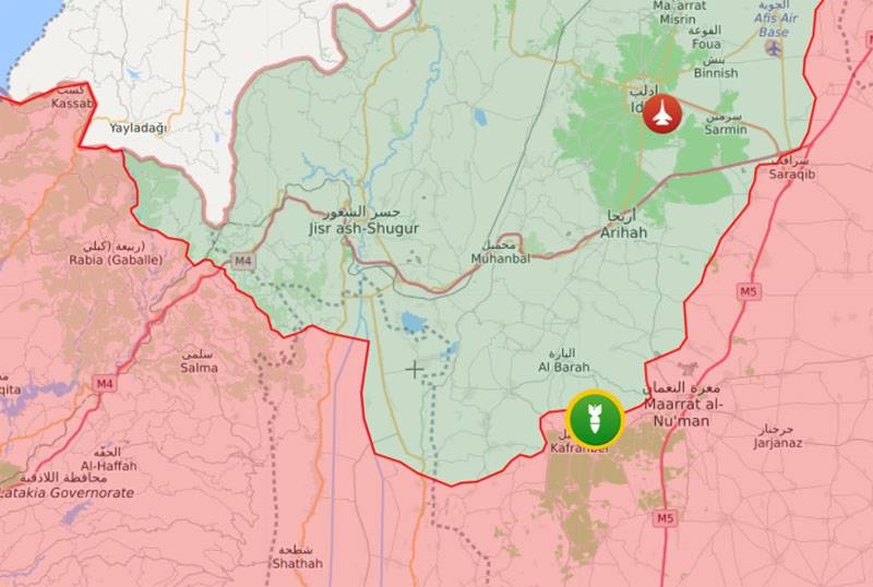 Aggravation in Idlib: militants launched missile strikes on the positions of the Syrian army