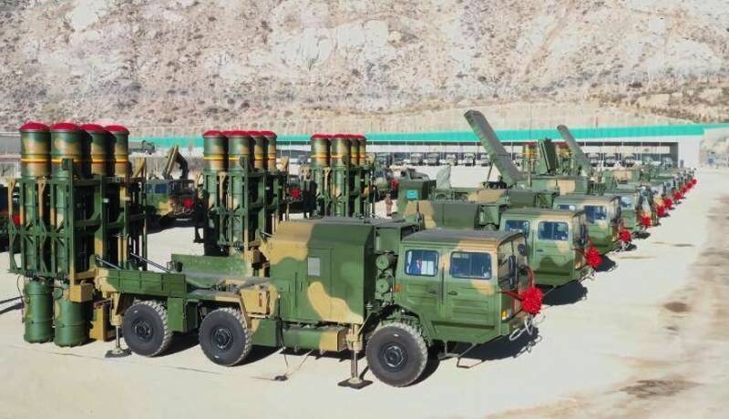 Очередная модернизация ЗРК «Штиль»: Un nouveau lot de complexes HQ-16B a reconstitué la 85e brigade de défense aérienne de Chine au Tibet
