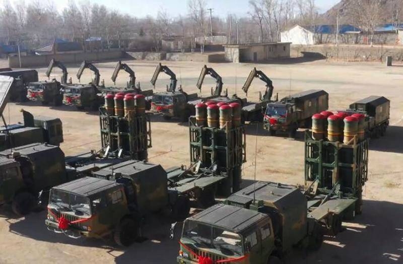 Очередная модернизация ЗРК «Штиль»: Новая партия комплексов HQ-16B пополнила 85-ю бригаду ПВО Китая в Тибете