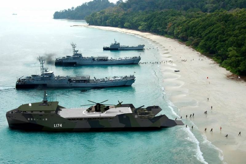 «Подойдут для высадки морпехов на Балтике»: 美国打算用轻型登陆舰武装自己
