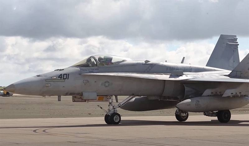 In the USA, India demonstrated the ability of the F / A-18 Super Hornet fighter to take off from a springboard