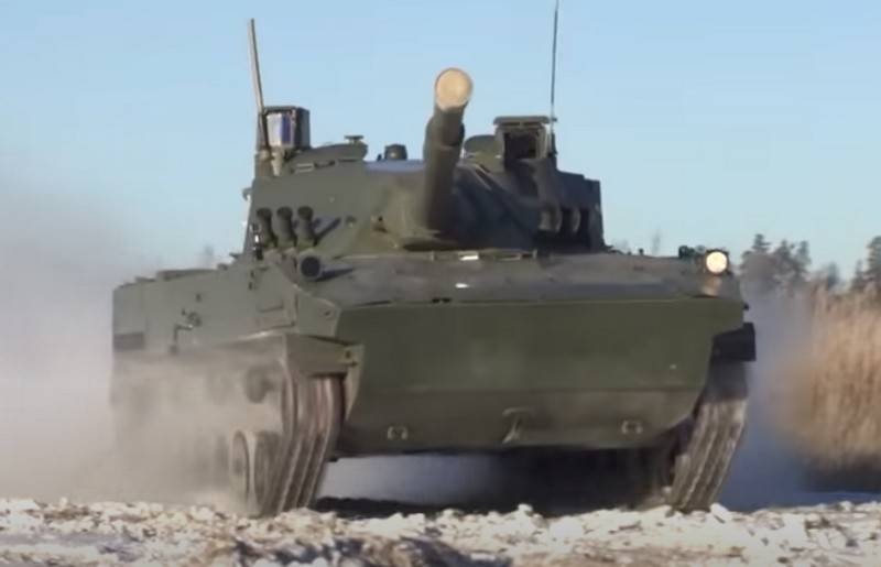 В ВДВ назвали сроки принятия на вооружение лёгкого плавающего танка «Sprut-SDM1»