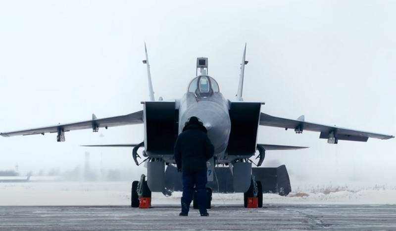 High-altitude interceptors MiG-31BM of the Northern Fleet will control the Arctic from Novaya Zemlya