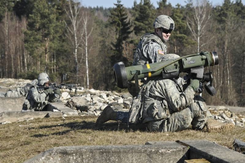 Американские военные тренируются в Польше стрелять «jabalinas»