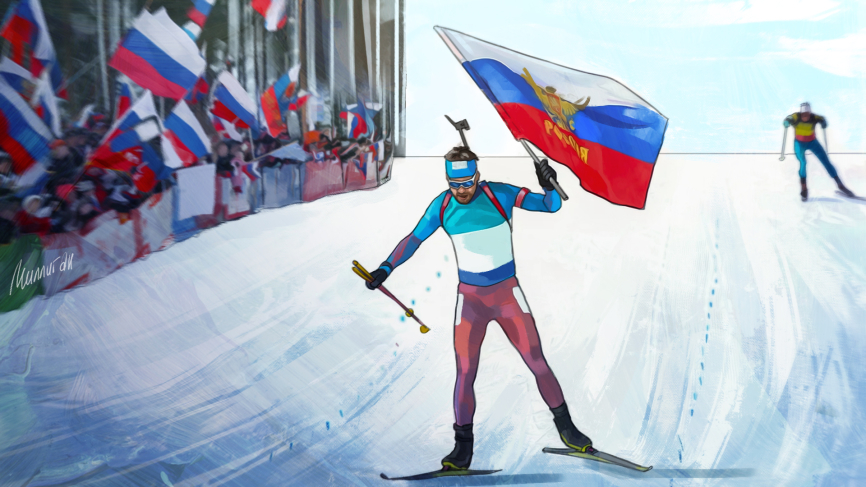 The Swiss biathlete told, why he admires Russian colleagues