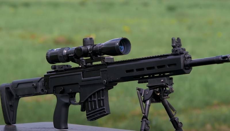 Concern «Kalashnikov» доработал снайперскую винтовку на замену СВД