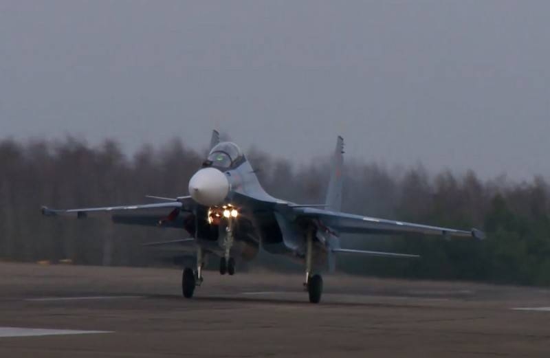 El Ministerio de Defensa de Bielorrusia anunció planes para suministrar cazas rusos Su-30SM