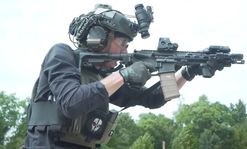 Estonian special operations forces have chosen the German rifle NK416