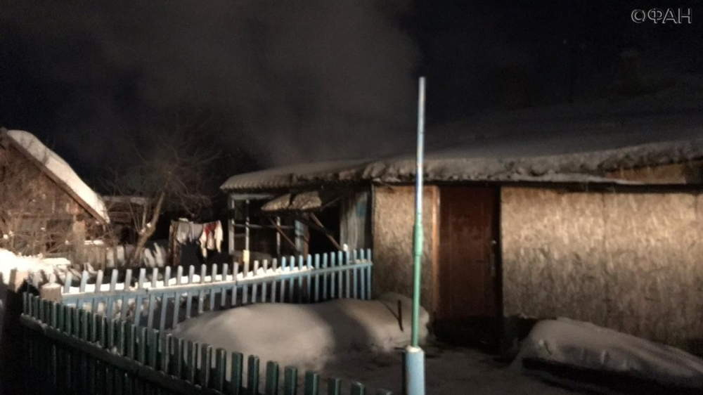 An elderly woman died in a fire near Novosibirsk