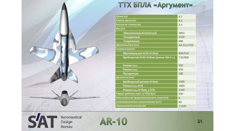 В Сети появилось изображение нового ударного беспилотника на базе учебного самолёта СР-10