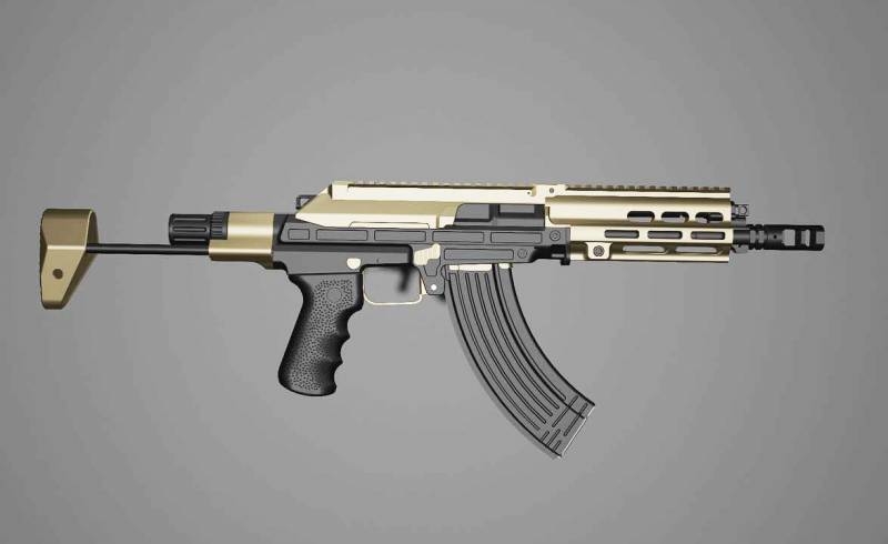 Former US special forces announced the creation of the AK-21 assault rifle - armory «hybrid» AK-47 and AR-15