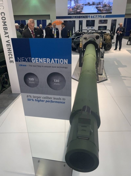 Germany will create a 130-mm cannon for a promising MGCS tank, «able to withstand the Russian T-14 «Armani»