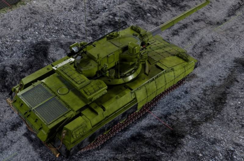 From Soviet to «promising Ukrainian»: A 3D image of the tank has appeared «Hammer»