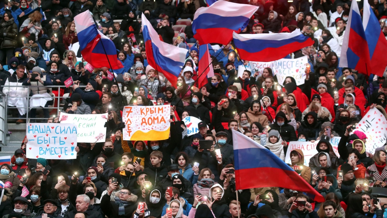 Crimea and Sevastopol celebrated the return to Russia. FAN publishes video