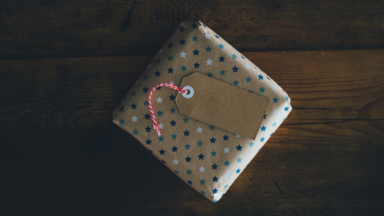 Not just paper. Do-it-yourself gift wrapping