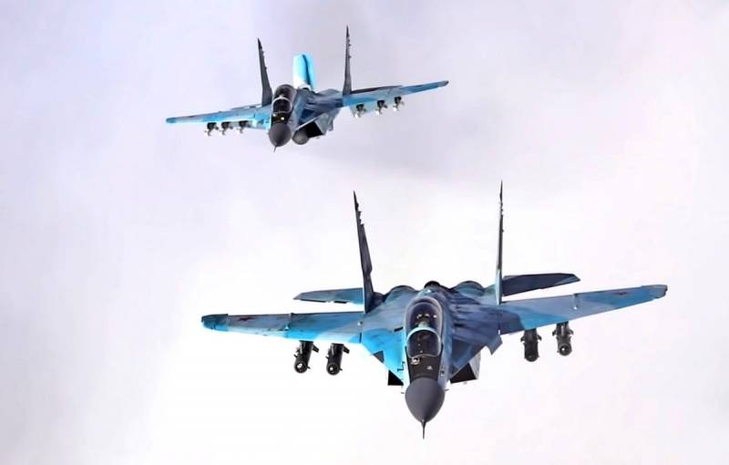 A batch of MiG-35S multipurpose fighters entered service with the Russian Aerospace Forces
