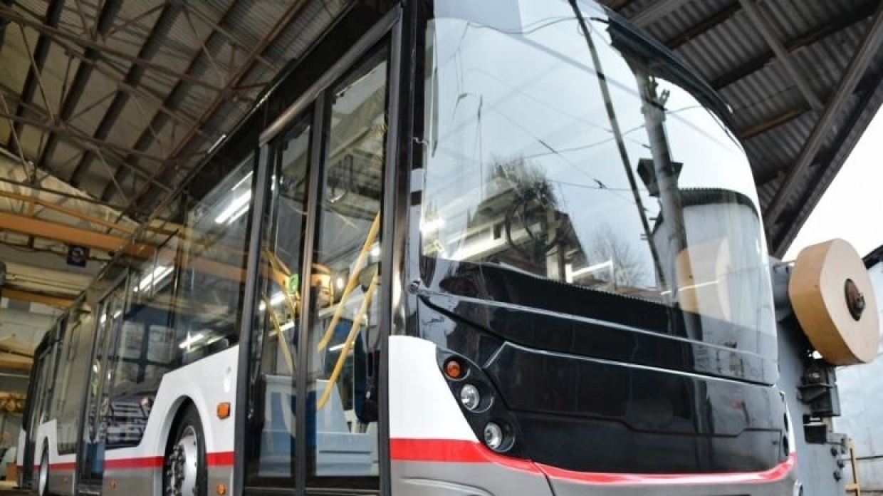Первый троллейбус краснодарской сборки выйдет на линию в апреле