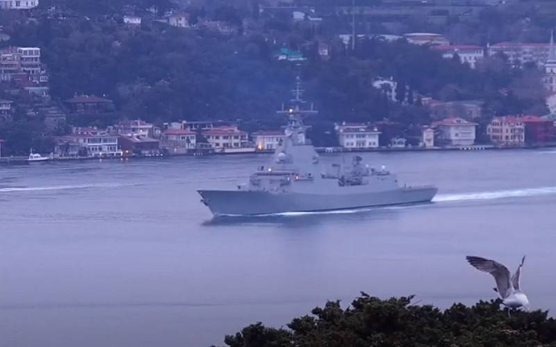 «Силы и средства ЧФ РФ приступили к слежению»: В Чёрное море вошёл ракетный фрегат ВМС Испании