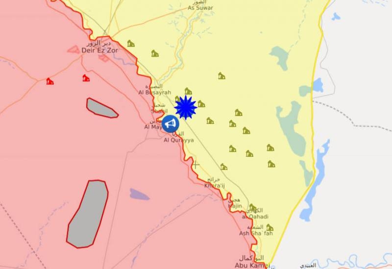 来自叙利亚的消息: 该国东部美军基地地区发生爆炸，破坏了伊德利卜的土耳其军队纵队