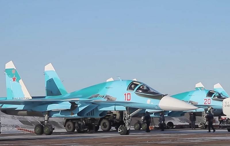 Su-34 and Su-35 will go to the Arctic: The Ministry of Defense intends to test aircraft in the Arctic