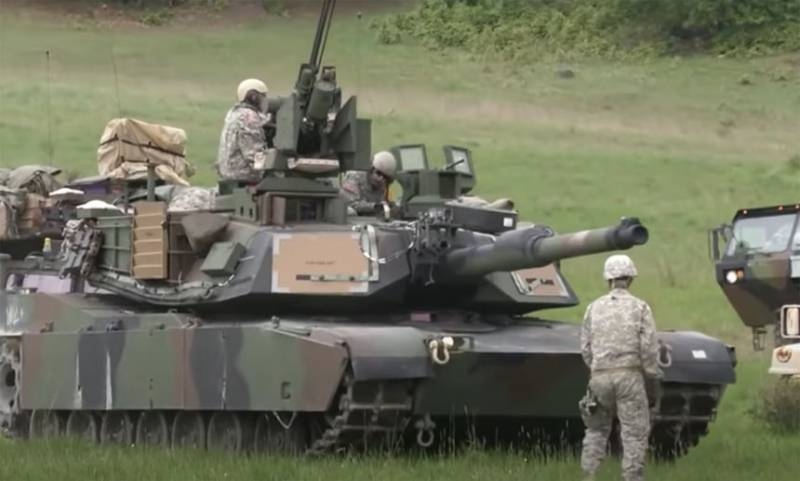 The German press told, что на тренировках по переброске войск НАТО в Прибалтику несколько танков «застряли в туннеле»