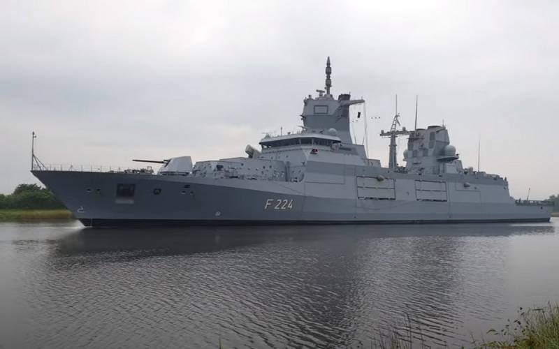 The German Navy has replenished with the third Sachsen-Anhalt frigate of the F125 type