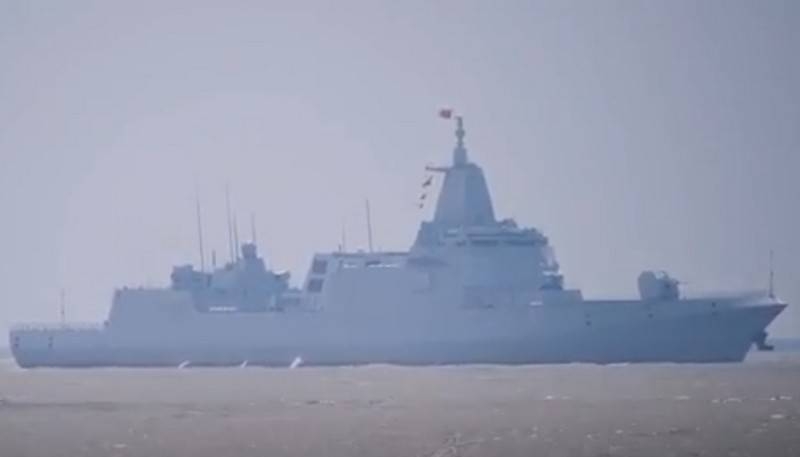 The Chinese Navy has replenished with the second newest destroyer of the project 055