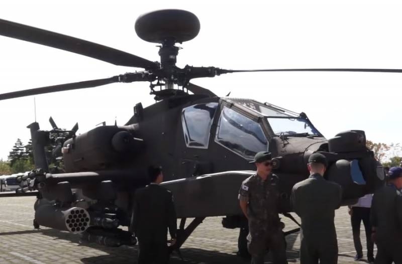 Corea del Sur compra un segundo lote de helicópteros de ataque AH-64E Apache