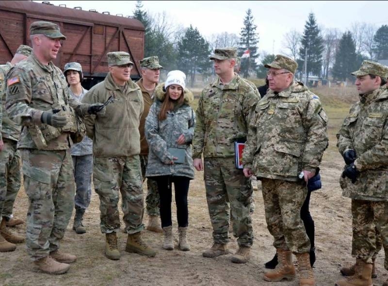 Киев запросил расширения американского военного присутствия на Украине