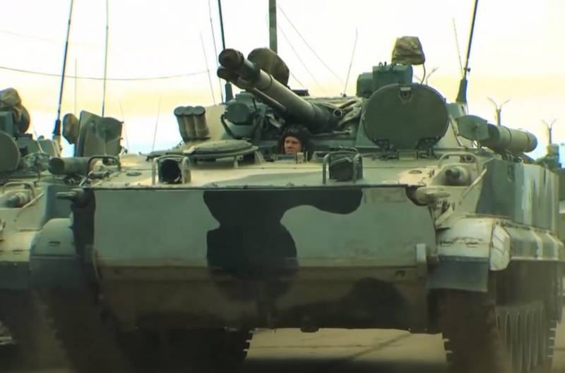 Motorized riflemen of the Kantemirovskaya tank division will replace the BMP-2 with the BMP-3