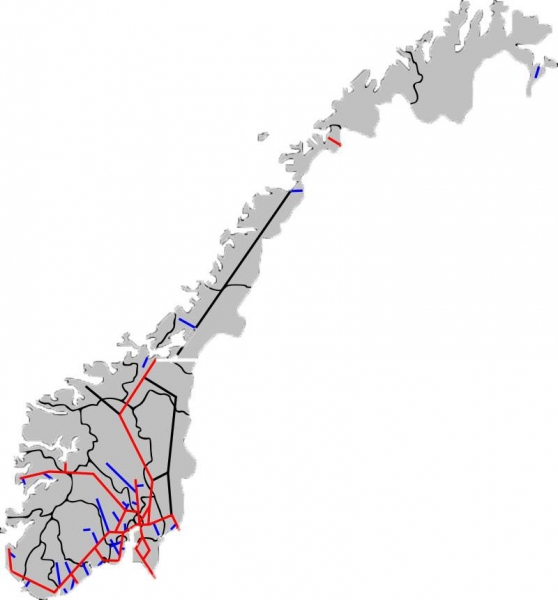 El Parlamento noruego decidió construir el Ferrocarril del Norte - Los expertos asocian esto con intereses militares.