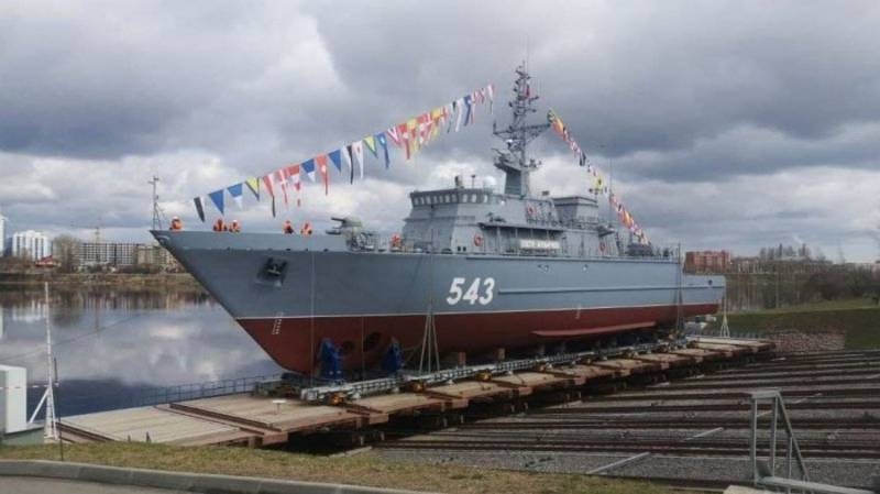 Sixth minesweeper of the project 12700 «Alexandrite» launched