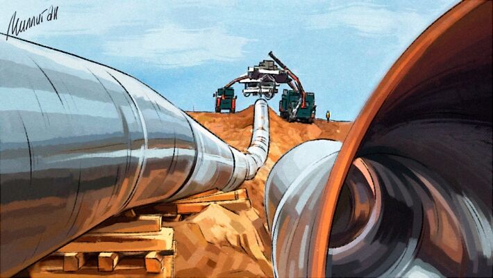 Ukraine reacted late to new Russian gas pipelines