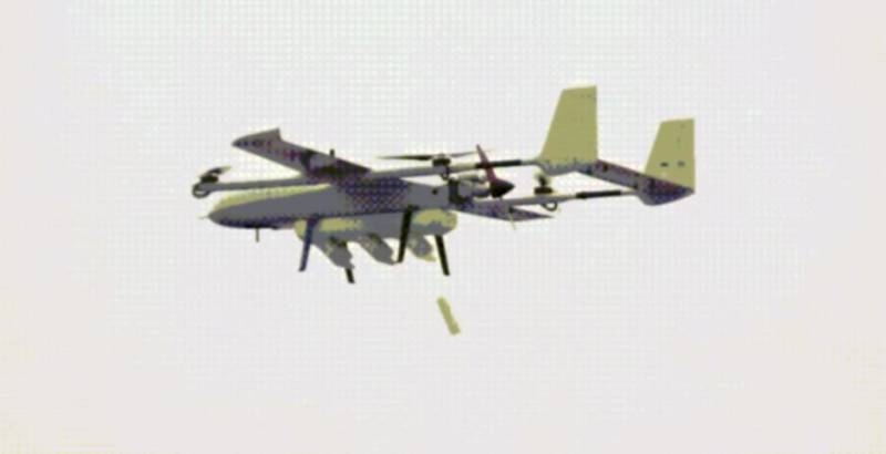 China has developed an unmanned carrier of reconnaissance drones