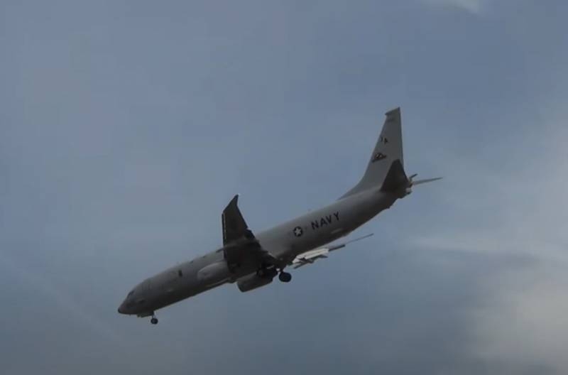 US Navy sends P-8 Poseidon patrol aircraft to Syria - to the area of ​​the MTO point of the Russian Navy Tartus