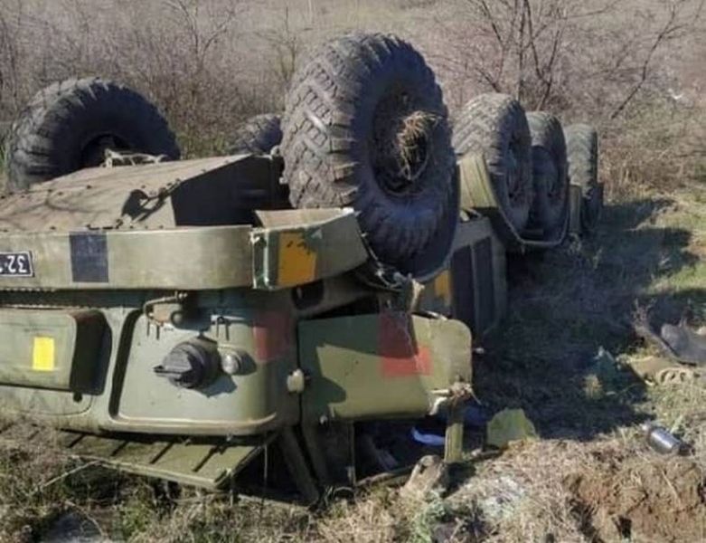 ВСУ потеряли РСЗО «Huracán», involucrado en un accidente en la carretera Odessa-Mariupol