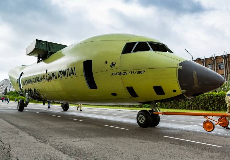 «Для Воздушных сил ВСУ»: The assembly of the fuselage of the first An-178-100P has been completed in Ukraine