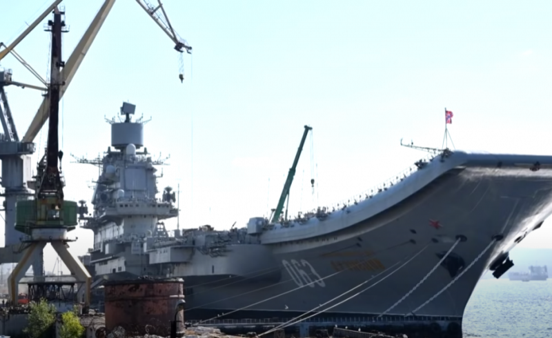 Испытания авинесущего крейсера «Admiral Kuznetsov» начнутся позднее графика