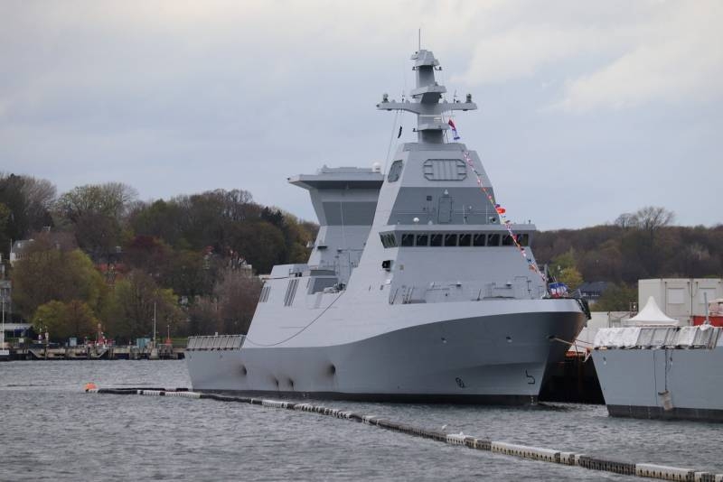 The Israeli fleet has been replenished with the second corvette of the Saar project 6