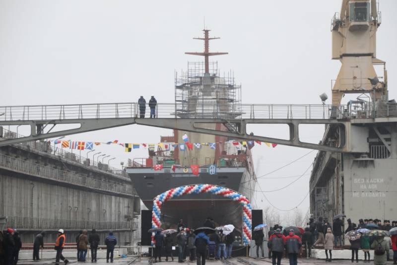 Corvette «mettlesome» project 20380 preparing for the arrival of the crew