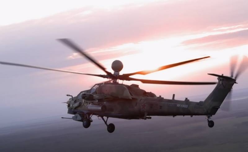 Mi-28nm «Night Hunter» получил новое ракетное вооружение
