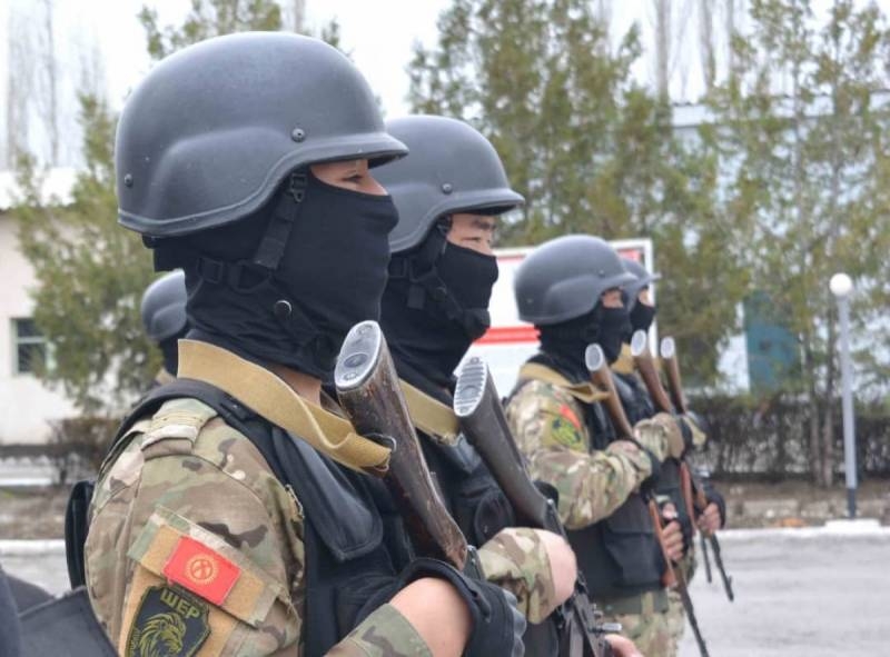 Ministry of Internal Affairs of Kyrgyzstan: В операции на границе с Таджикистаном участвовал отряд спецназа Внутренних войск «ШЕР»