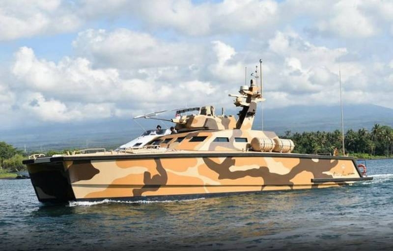 Прототип индонезийской «танковой лодки» It was submitted for testing