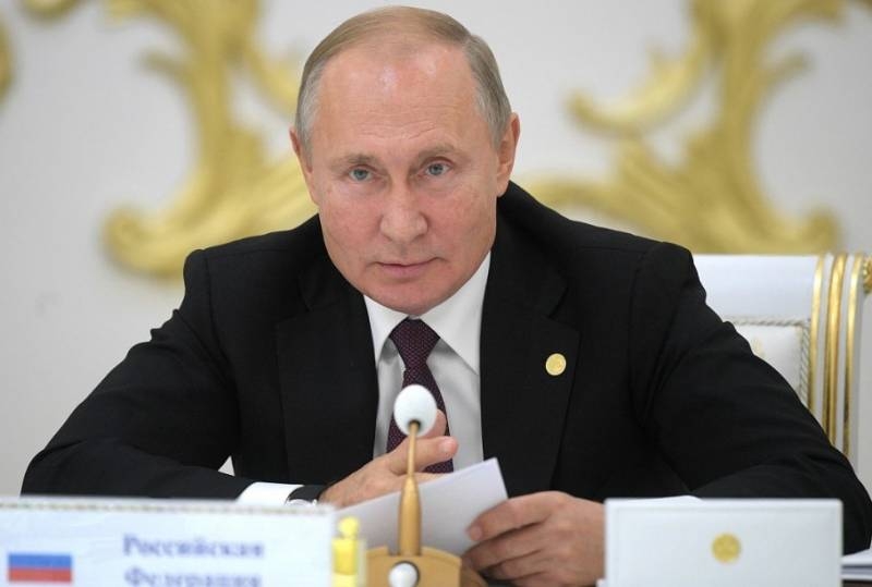 Putin congratulated the peoples of Georgia and Ukraine on Victory Day, ignoring the heads of these countries