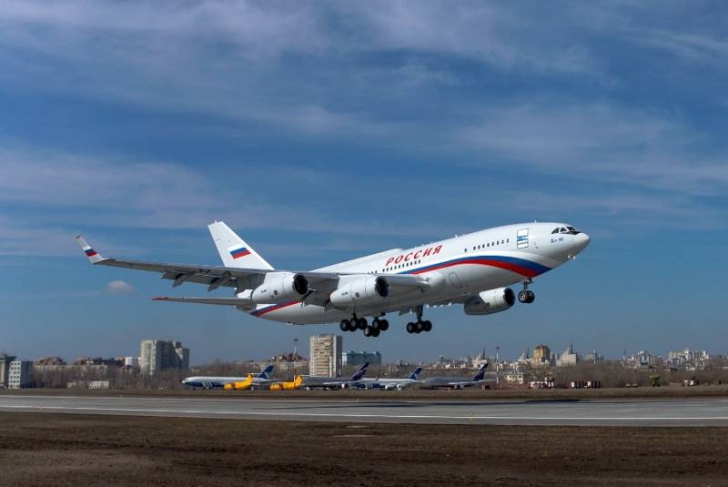 Russian Il-96 was again accused of violating the air border of Estonia