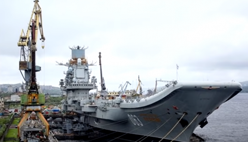 ТАКР «Адмирал Кузнецов» может получить новый корабельный комплекс обеспечения навигации и посадки