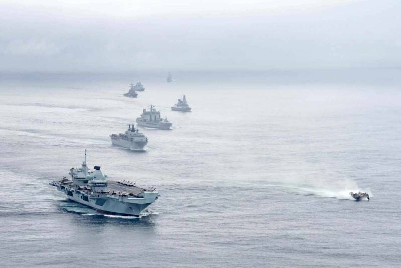 «Удар по Балтике»: NATO ships have practiced repelling the offensive of the Russian army